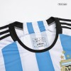 Women's Replica Argentina Three Stars Champion Edition Home Soccer Jersey Shirt 2022 Adidas - World Cup 2022