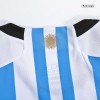Women's Replica Argentina Three Stars Champion Edition Home Soccer Jersey Shirt 2022 Adidas - World Cup 2022
