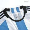 Men's Authentic Argentina Three Stars Champion Edition Home Soccer Jersey Shirt 2022 Adidas - World Cup 2022