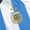 Men's Authentic Argentina Three Stars Champion Edition Home Soccer Jersey Shirt 2022 Adidas - World Cup 2022