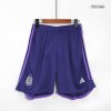 Men's World Cup Argentina Three Stars Champion Edition Away Soccer Shorts 2022 Adidas - World Cup 2022