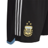 Men's Replica Argentina Three Stars Champion Edition Home Soccer Jersey Kit (Jersey+Shorts) 2022 Adidas