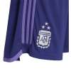 Men's Replica Argentina Three Stars Champion Edition Away Soccer Jersey Whole Kit (Jersey+Shorts+Socks) 2022 Adidas - World Cup 2022
