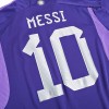 Men's Replica MESSI #10 Argentina Three Stars Away Soccer Jersey Shirt 2022 Adidas - World Cup 2022