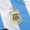 Men's Replica MESSI #10 Argentina Three Stars Champion Edition Home Soccer Jersey Shirt 2022 Adidas