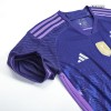 Men's Authentic Messi #10 Argentina Away Soccer Jersey Shirt 2022 Adidas World Cup 2022
