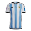 Men's Authentic Argentina Final Edition Home Soccer Jersey Shirt 2022 Adidas - World Cup 2022