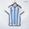 Men's Authentic Argentina Final Edition Home Soccer Jersey Shirt 2022 Adidas - World Cup 2022