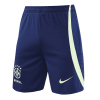 Men's Replica Brazil Pre-Match Soccer Jersey Kit (Jersey+Shorts) 2022 Nike
