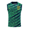 Men's Brazil Soccer Sleeveless Training Kit (Top+Shorts) 2022 Nike