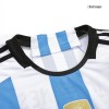 Men's Replica Argentina Champions Argentina 3 Stars Home Soccer Jersey Shirt 2022 Adidas