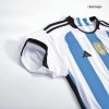 Men's Replica Argentina Champions Argentina 3 Stars Home Soccer Jersey Shirt 2022 Adidas