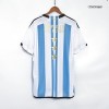 Men's Authentic Champion Argentina 3 Stars Home Soccer Jersey Shirt 2022 Adidas