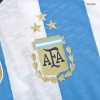 Men's Authentic Champion Argentina 3 Stars Home Soccer Jersey Shirt 2022 Adidas