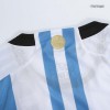 Men's Authentic PAREDES #5 Argentina 3 Stars Home Soccer Jersey Shirt 2022 Adidas World Cup 2022