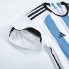 Men's Authentic RULLI #12 Argentina 3 Stars Home Soccer Jersey Shirt 2022 Adidas World Cup 2022
