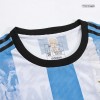 Men's Replica Argentina 3 Stars Commemorative Home Commemorative Soccer Jersey Shirt 2022 Adidas - World Cup 2022