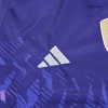 Kids Argentina Away Soccer Jersey Kit (Jersey+Shorts) 2022 Adidas - World Cup 2022