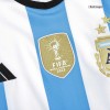 Kids Argentina 3 Stars Home Soccer Jersey Kit (Jersey+Shorts) 2022 Adidas