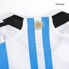 Kids Argentina 3 Stars Home Soccer Jersey Kit (Jersey+Shorts) 2022 Adidas