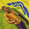 Men's Retro 2022 PELÉ Brazil Home Soccer Jersey Shirt Nike