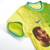 Men's Retro 2022 PELÉ 10 Commemorative Brazil Home Soccer Jersey Shirt Nike