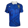 Men's Retro 91/93 Brazil Away Soccer Jersey Shirt Umbro