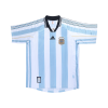 Men's Retro 1998 World Cup Argentina Home Soccer Jersey Shirt Adidas