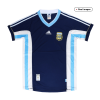 Men's Retro 1998 World Cup Argentina Away Soccer Jersey Shirt Adidas
