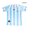 Men's Retro 1996 Argentina Home Soccer Jersey Shirt Adidas