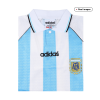 Men's Retro 1996 Argentina Home Soccer Jersey Shirt Adidas