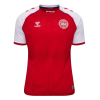 Men's Hummel Denmark Red Home Soccer Jerseys 2021 | Denmark