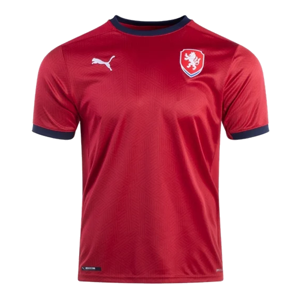 Men's Replica Czech Republic Home Soccer Jersey Shirt 2020/21 Puma