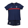 Men France Home Soccer Jersey Whole Kit (Jersey+Shorts+Socks) Nike