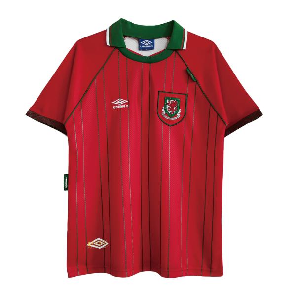 Men's Retro 1994/96 Spain Home Soccer Jersey Shirt Umbro