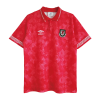 Men's Retro 1990/92 Wales Home Soccer Jersey Shirt Umbro