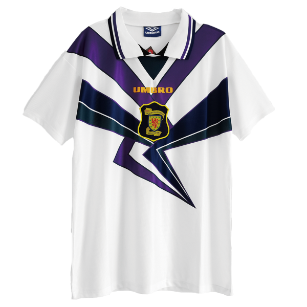 Men's Retro 1994/96 Scotland Away Soccer Jersey Shirt Umbro