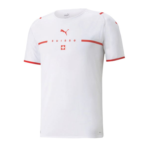Men's Replica Switzerland Away Soccer Jersey Shirt 2021 Puma