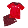 Kids Switzerland Home Soccer Jersey Kit (Jersey+Shorts) 2021 Puma