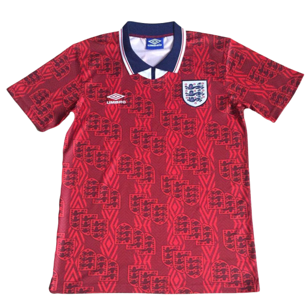 Men's Retro 1994 England Away Soccer Jersey Shirt Umbro