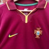Men's Retro 1999 Portugal Home Soccer Jersey Shirt Nike