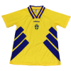 Men's Retro 1994 Sweden Home Soccer Jersey Shirt Adidas