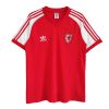 Men's Retro 1982 Wales Home Soccer Jersey Shirt Adidas