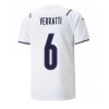 Men's Replica VERRATTI #6 Italy Away Soccer Jersey Shirt 2021 Puma