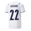 Men's Replica RASPADORI #22 Italy Away Soccer Jersey Shirt 2021 Puma