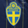 Men's Replica LARSSON #7 Sweden Away Soccer Jersey Shirt 2020 Adidas