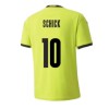 Men's Replica SCHICK #10 Czech Republic Away Soccer Jersey Shirt 2020 Puma