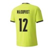 Men's Replica MASOPUST #12 Czech Republic Away Soccer Jersey Shirt 2020 Puma
