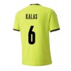 Men's Replica KALAS #6 Czech Republic Away Soccer Jersey Shirt 2020 Puma