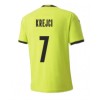Men's Replica KREJCI #7 Czech Republic Away Soccer Jersey Shirt 2020 Puma